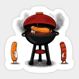 Arabella-BBQ Sticker